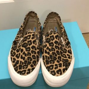 Vans Hemp Slip-on SF leopard print shoes